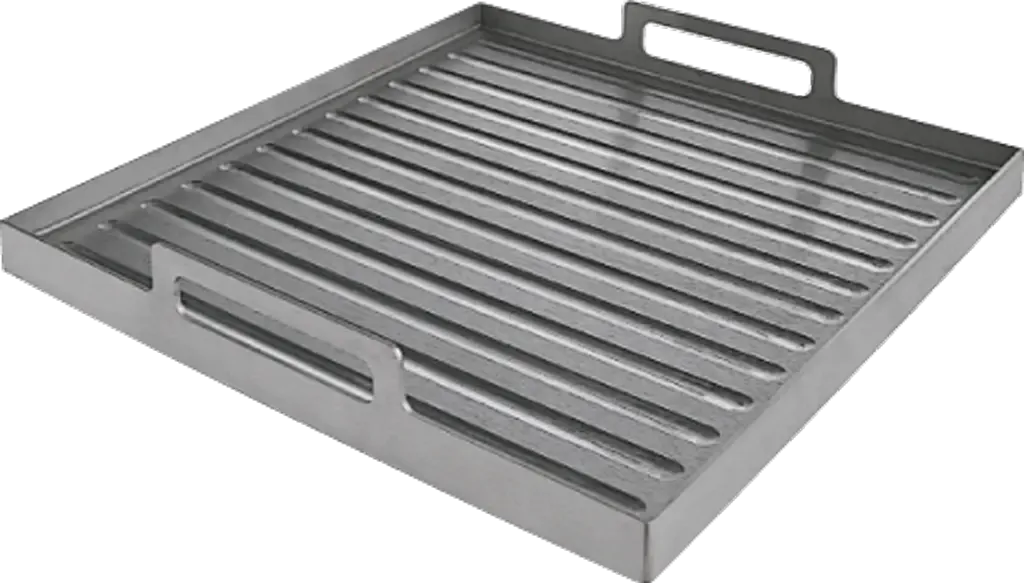 Barazza Stainless Steel Grill Plate for Tripple Ring Hobs