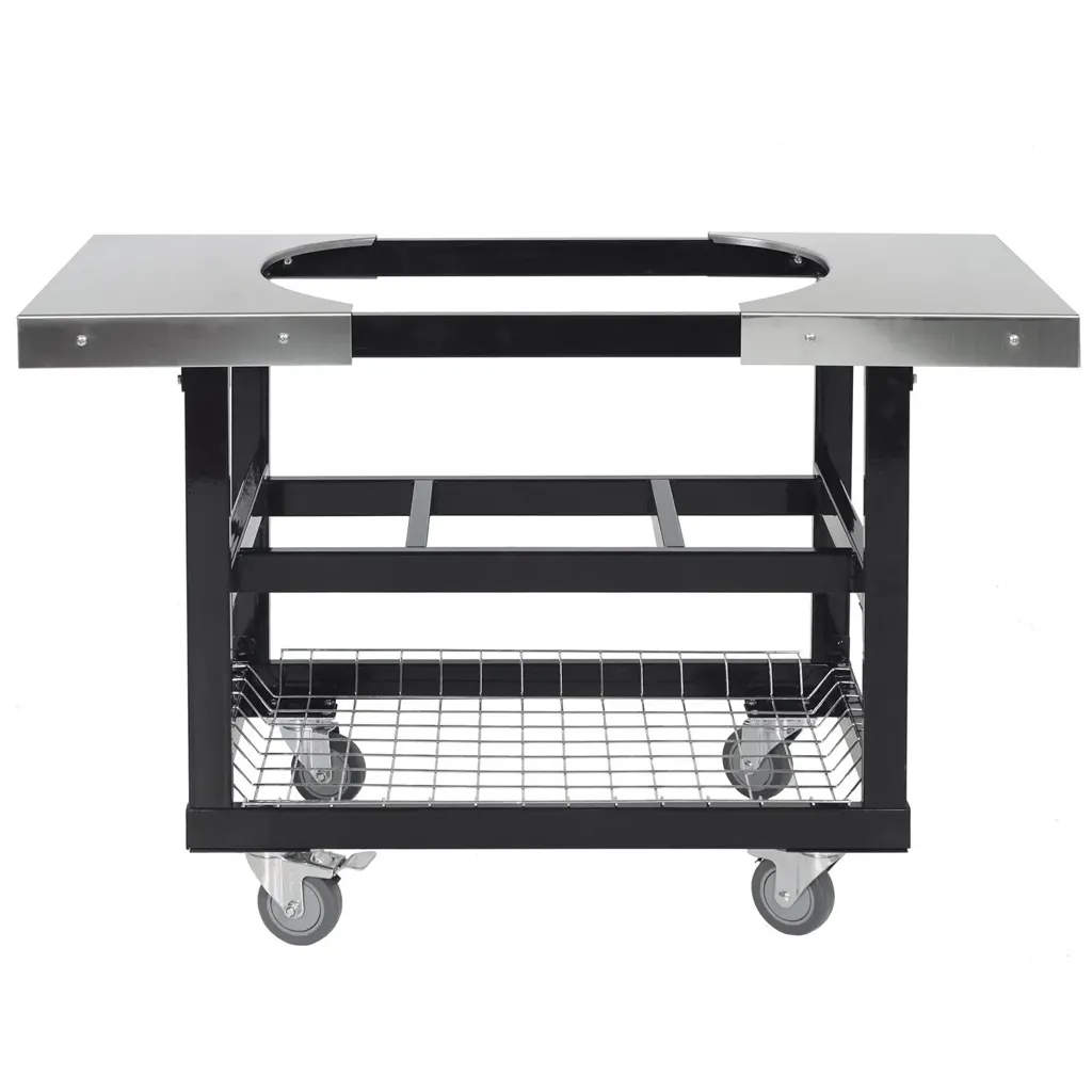 Primo Cart with Stainless Steel Side Shelves for Oval Junior 