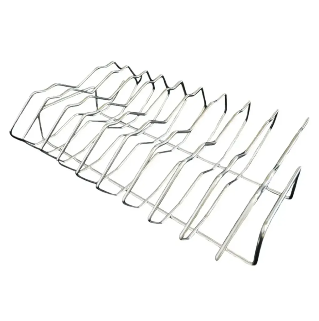 Primo 9-Slot Rib Rack – Cook 9 Racks of Ribs Simultaneously
