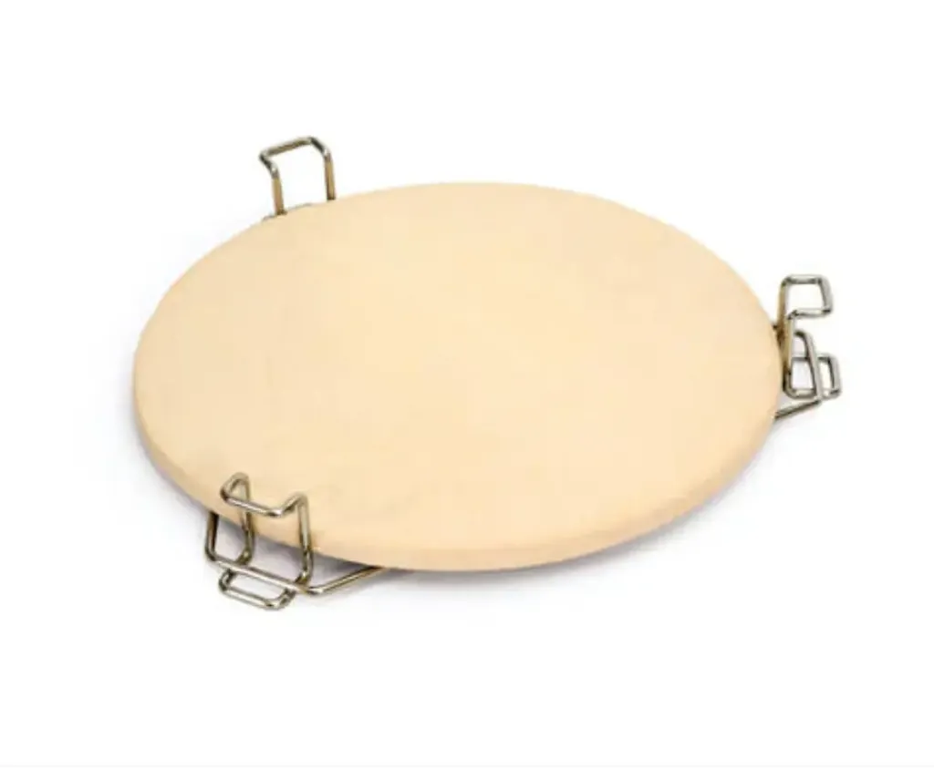 Primo Heat Deflector Plate with Rack for Kamado