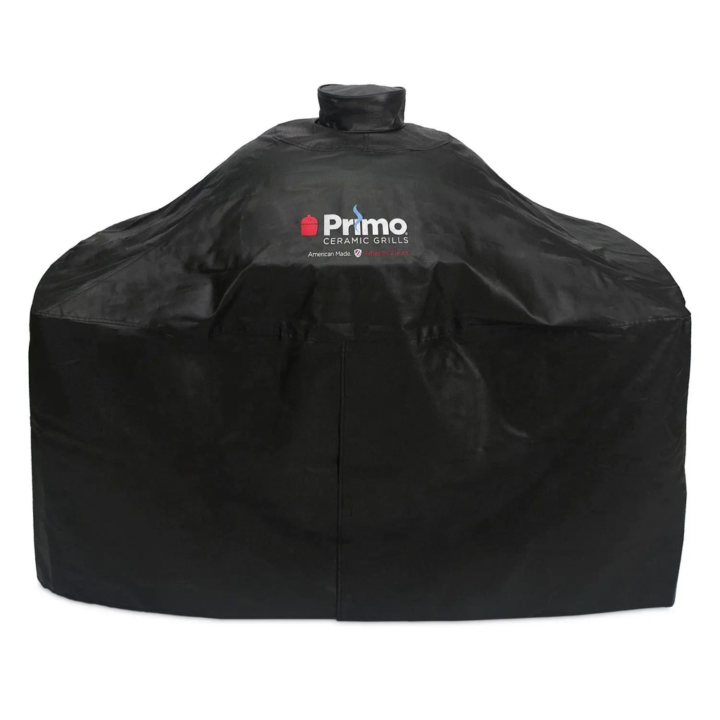 [PG00415] Primo Vinyl-Grillabdeckung für Oval JR 200 auf Grillwagen