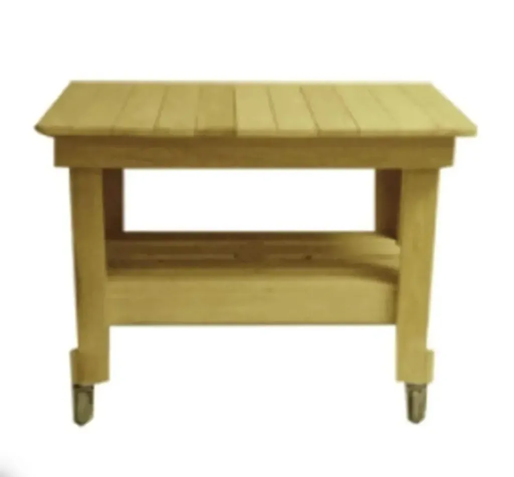 Primo Prep Table – Ready-to-Finish Cypress Table for Additional Cooking Space