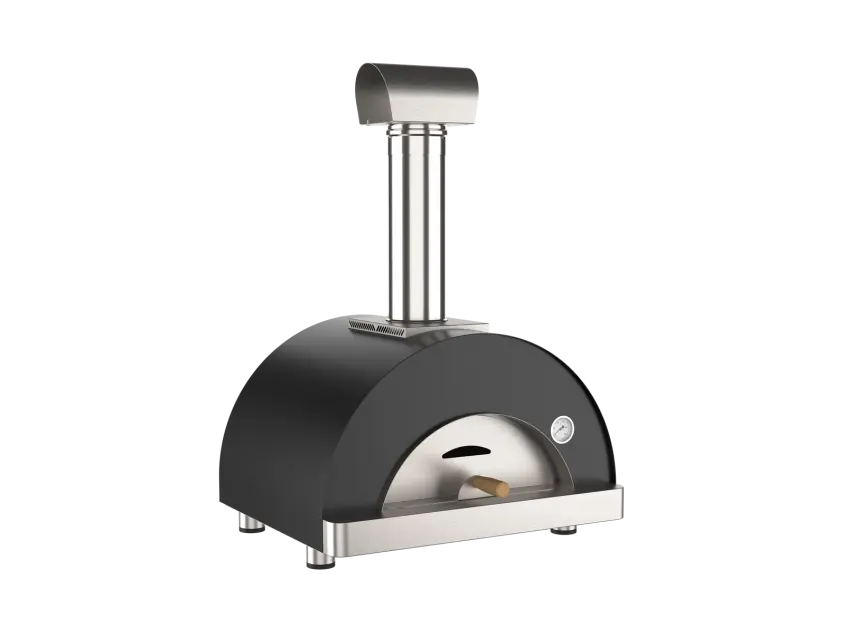 Theiss Brissago P1 Holz-Pizzaofen - Anthrazitgrau