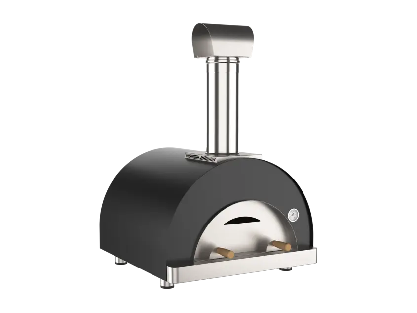 Theiss Brissago P2 Holz-Pizzaofen - Anthrazitgrau