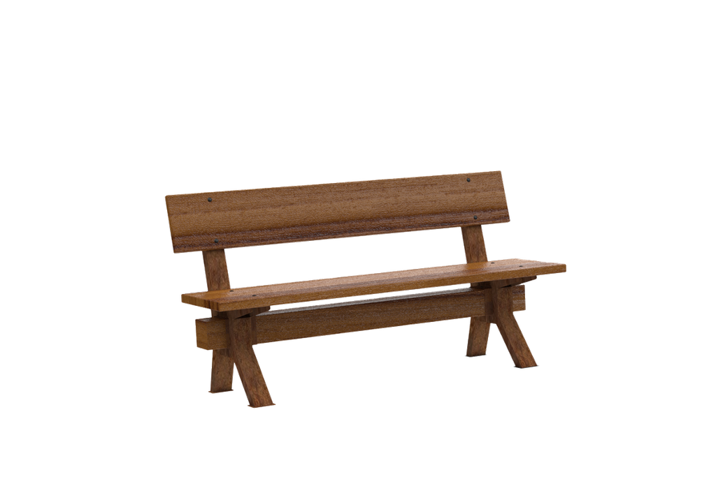 Masuria Country Bench 170cm (Corten)