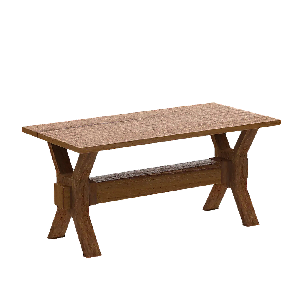 Masuria Country Outdoor Dining Table - 160 cm (Corten)