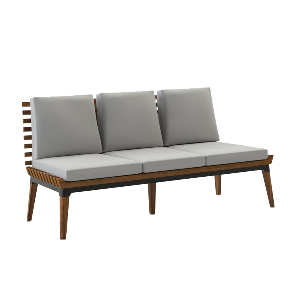 Masuria Nexo 3-Sitzer Gartensofa (Black)