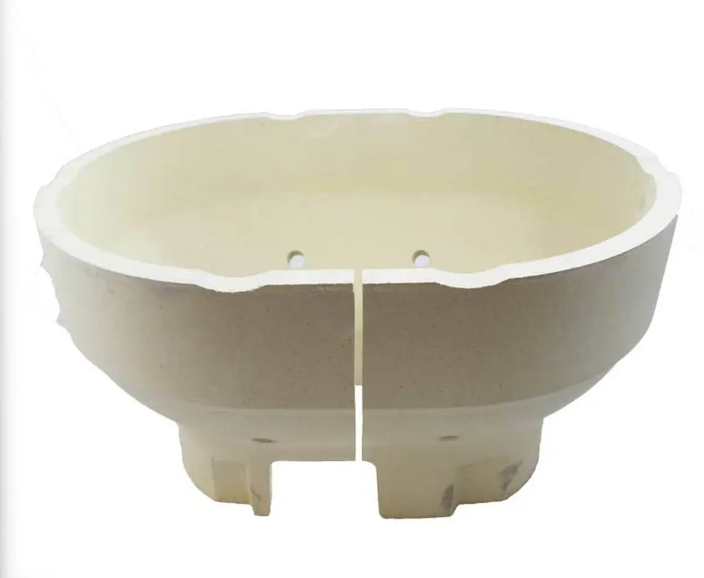 Primo Oval Junior Firebox – langlebige Feuerbox aus Keramik