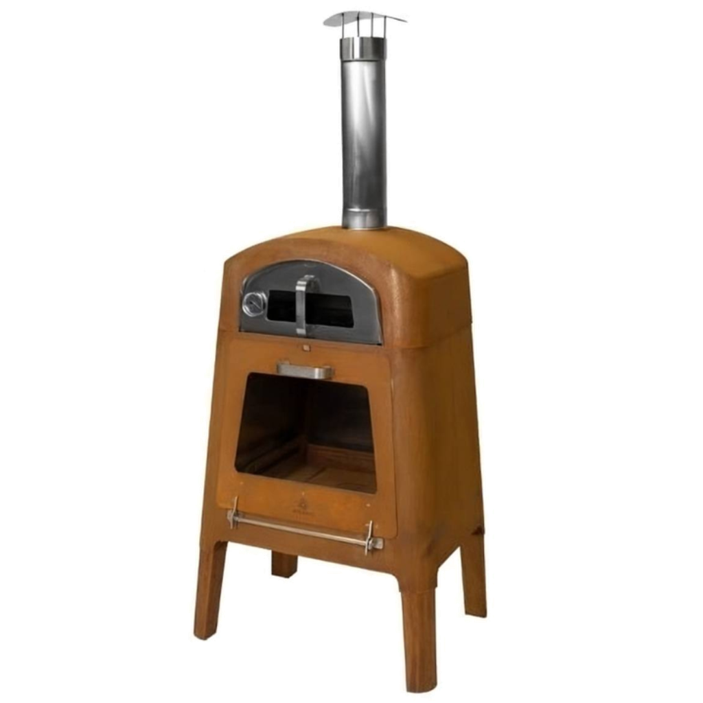 Masuria Nexo Holzofen-Pizzaofen - Cortenstahl (Corten)
