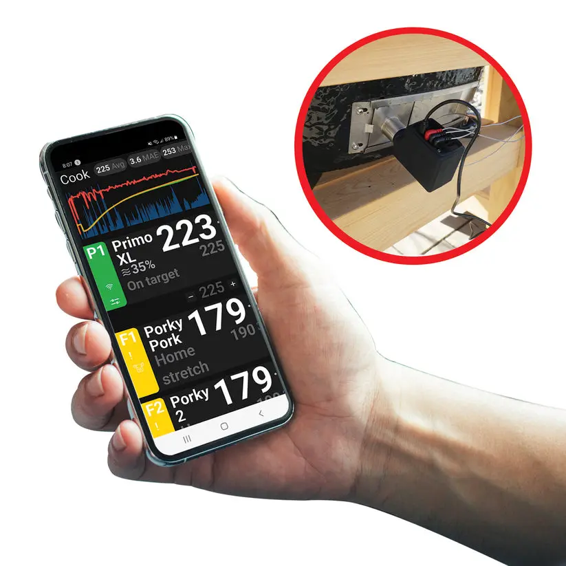 Primo Plus Grill Controller – contrôleur de température pour barbecue