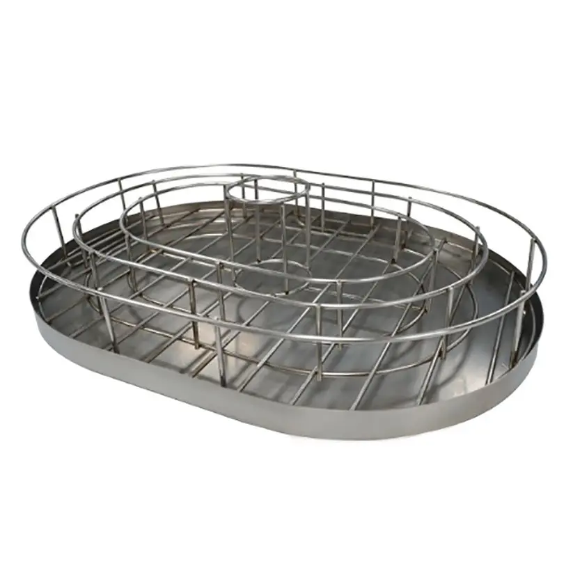 Primo Oval Rippchen- und Hähnchenhalter