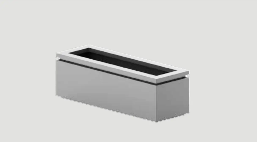 Fioriera modulare Fogher L100 x D33 x H33 - 05