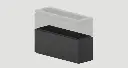 Fogher Planter Frame Extension L100 x D33 x H45 - 01