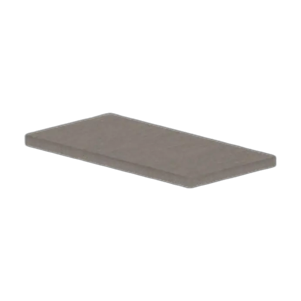 Coussin Fogher | Sunbrella® gris naturel nattè L150 x D78 x H5.5