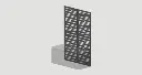 Fogher Outdoor Decorative Screen kit | 2 pcs | L50 D2 H150 