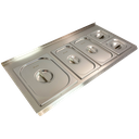 Flammkraft Stainless Steel Drawer Insert for BLOCK M