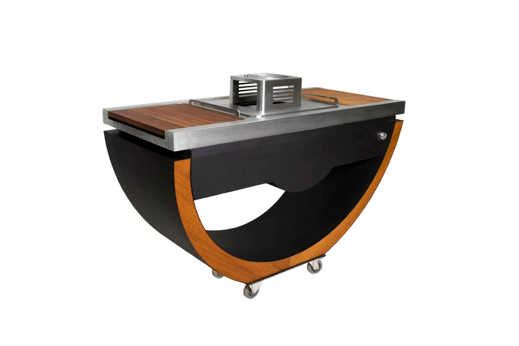Masuria Narie Corten Steel Outdoor Kitchen