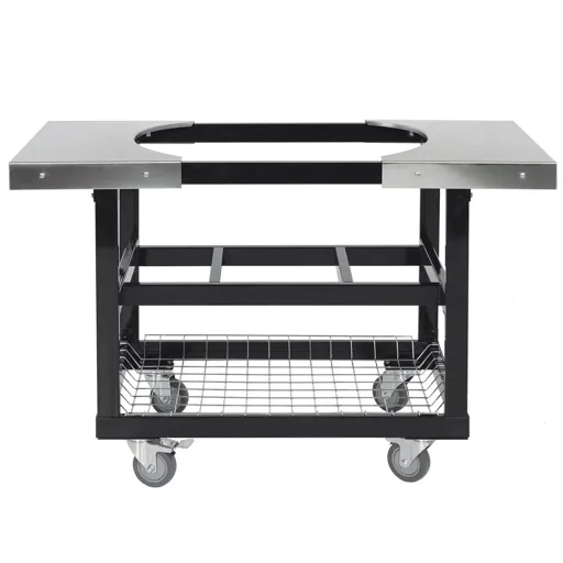 [PG00320] Primo Cart with Stainless Steel Side Shelves for Oval Junior 