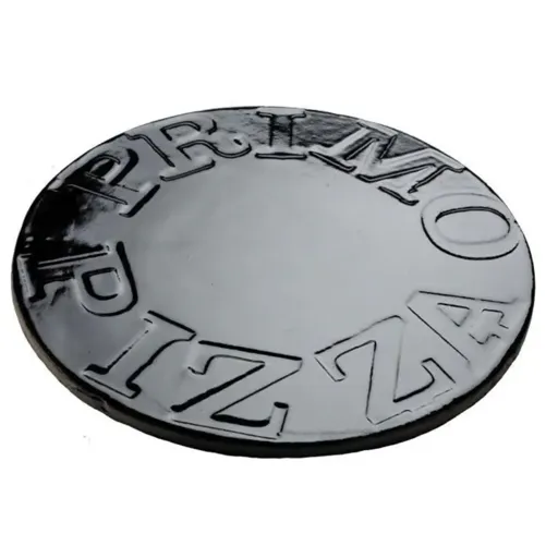 [PG00338] Primo Glazed Ceramic 40cm Oval XL, LG, Kamado Pizza & Baking Stone
