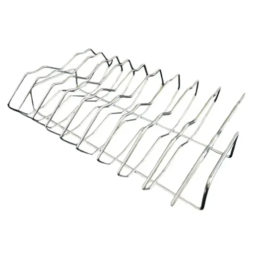 [PG00341] Primo 9-Slot Rib Rack – Cook 9 Racks of Ribs Simultaneously