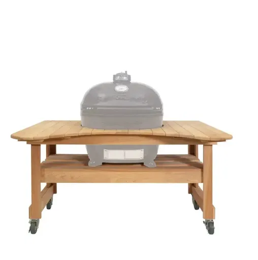 [PG00600] Primo Grills PG00600 Cypress Table – Durable, Hand-Made Table for Oval XL Grill