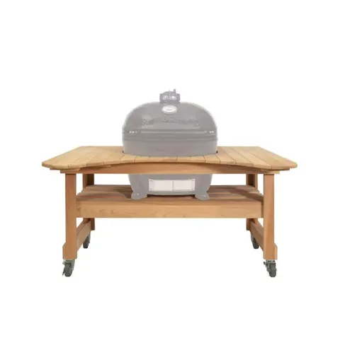 [PG00605] Primo Grill Cypress Grill Table for Oval Junior 200 