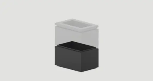 [1084365.0-01] Fogher Pflanzgefäß-Rahmenverlängerung L50 x T33 x H33 - 01