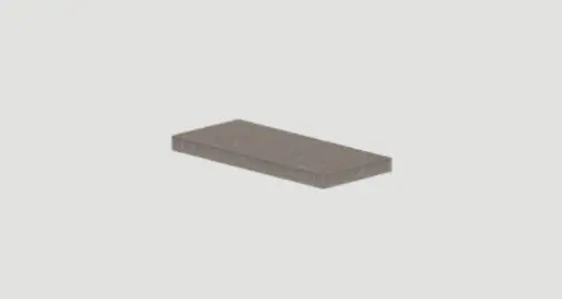 Fogher Cushion | Sunbrella® natural nattè grey L100 x D45 x H5.5
