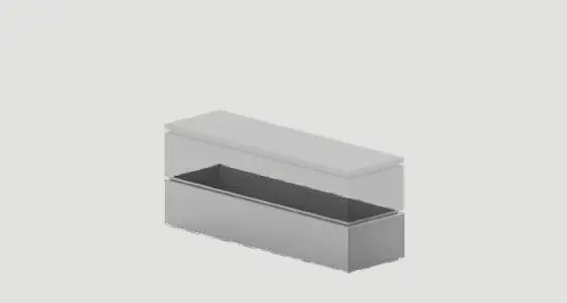 [1084376.0-05] Fogher Garden Chest frame extension L150 x D45 x H33 - 05