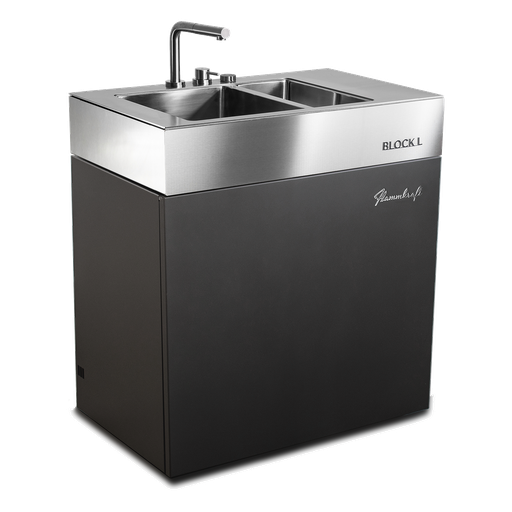 Flammkraft Block L Outdoor Kitchen Sink Module